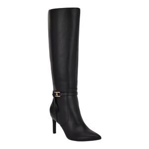 Tommy Hilfiger Women's Jullie Knee High Dress Boots Black Size 7 1/2 M